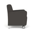thumbnail image 4 of Lesro Ravenna Lounge Reception Guest Chair in Gray, 4 of 5