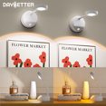 thumbnail image 1 of Lámpara de Pared con Sensor de Movimiento LED DAYBETTER Funciona con Pilas 360 Grados Paquete de 2, 1 of 8