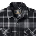 thumbnail image 3 of Freedom Foundry Men’s Plaid Fleece Comfort Fit Button Up Shirt, 3 of 3