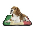 thumbnail image 2 of PKQWTM Mexican Flag Grunge Vintage Style Home Decor Pet Dog Cat Bed Pee Pads Mat Cushion Potty Dogsblankets Crate Bed Kennel 14x18 inch, 2 of 3