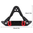 thumbnail image 2 of Parachoques delantero RC INJORA Metal con luces para Axial SCX24 1/24, 2 of 7