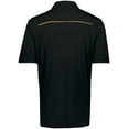 thumbnail image 2 of Holloway Sportswear 4XL Defer Polo Black/Gold 222561, 2 of 5