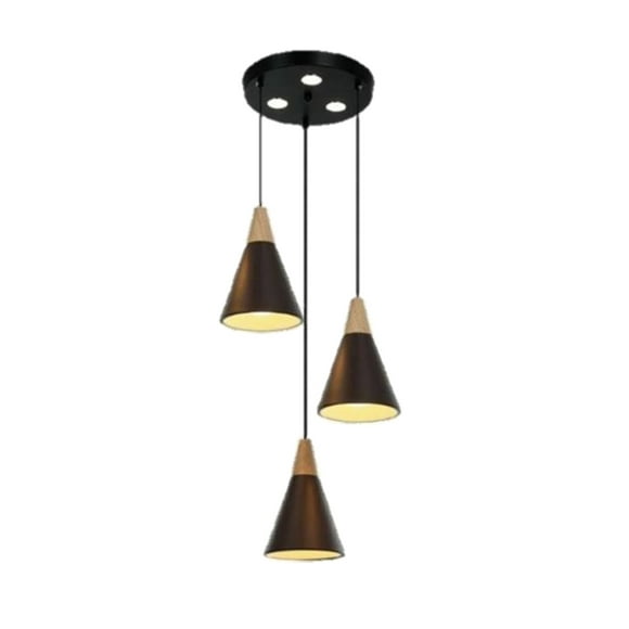 Lampara colgante Tucán 3 Luces Iluminación Luz Vic Innovador