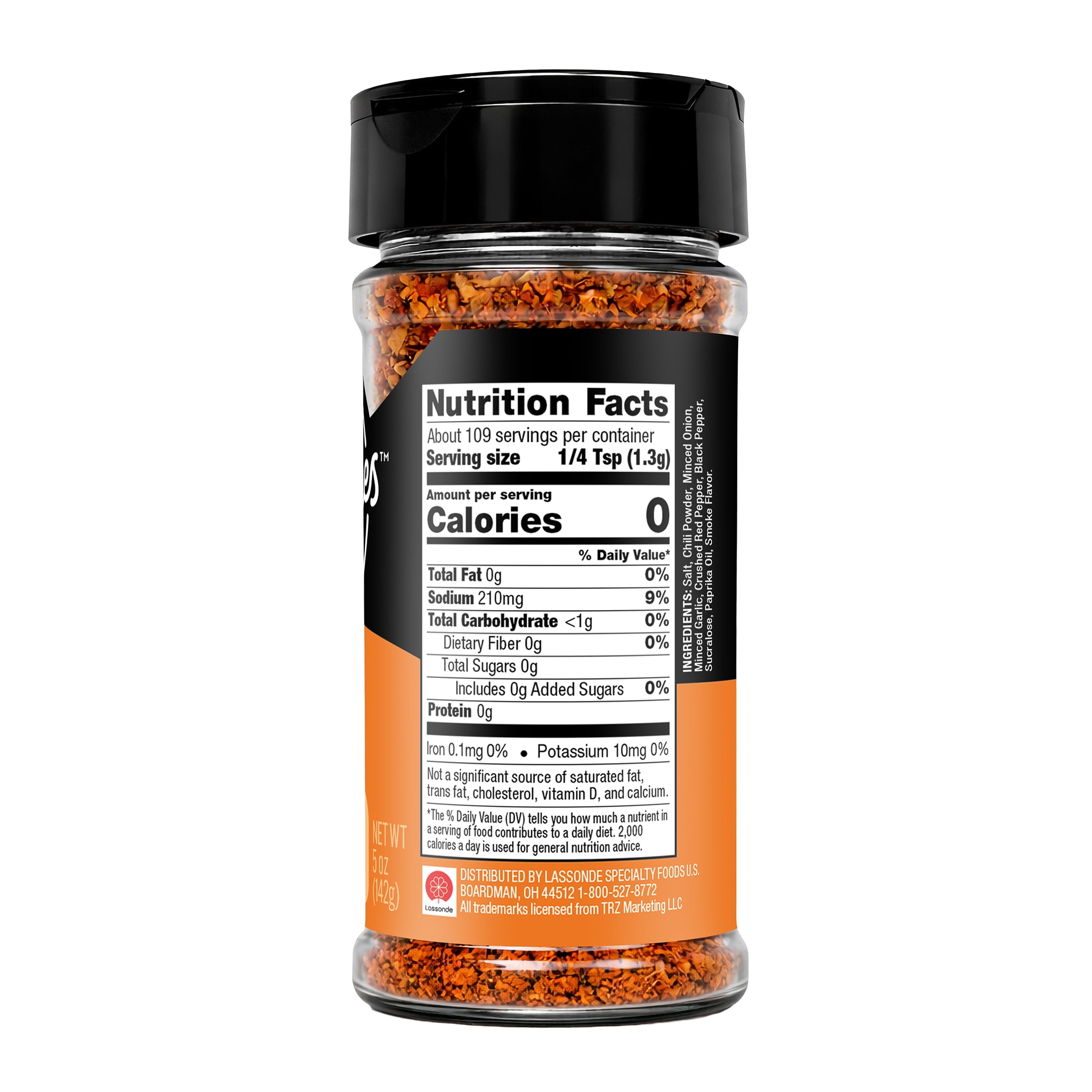 (2 pack) G Hughes Zero Sugar BBQ Spice Rub, 5 oz
