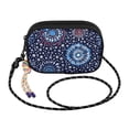 thumbnail image 2 of FORMRS Mini Crossbody Bag for Women Adjustable Shoulder Rope Travel Casual Phone Purse, Blue Fireworks Pattern, 2 of 7