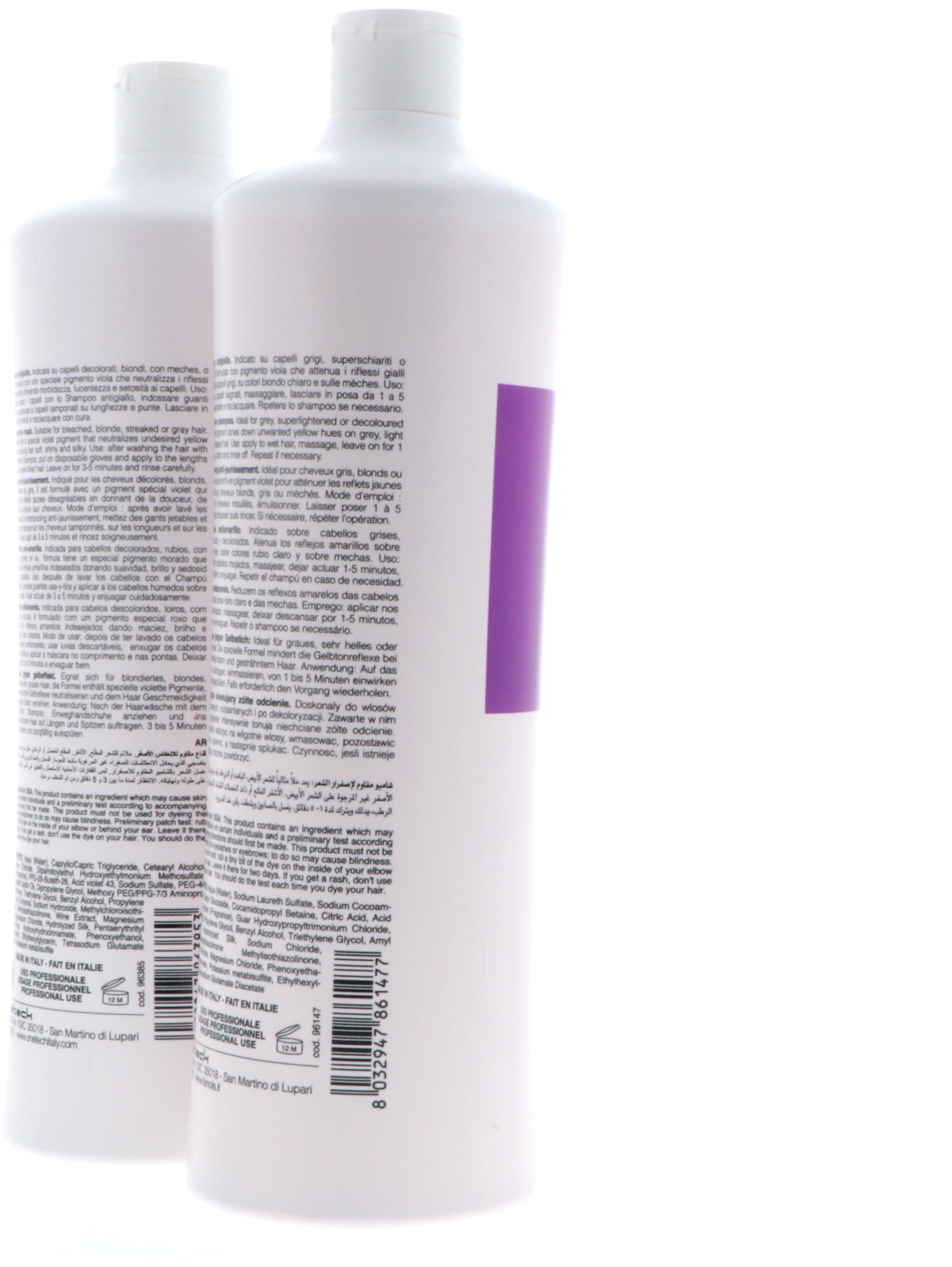 Fanola No-Yellow Shampoo and Mask 1000ml/33.8oz DUO