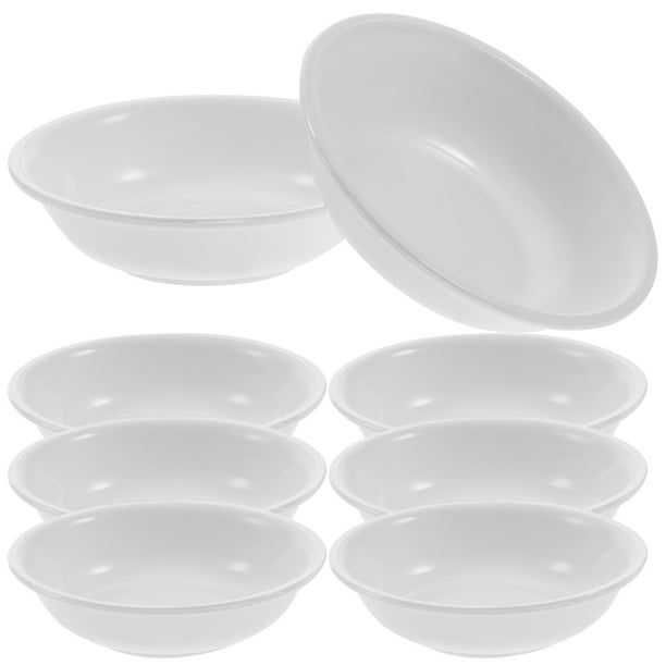 Toyvian Lot De 6 Petites Assiettes à Assaisonnement Rondes En Acier