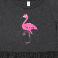 thumbnail image 4 of Inktastic Ladylike Flamingo Girls Toddler Dress, 4 of 5