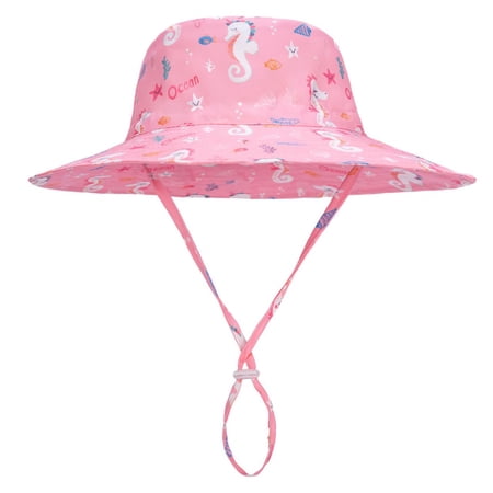Toddler Bucket Hat Baby Infant Toddler Girl Hat - Bowknot Bucket Beach Sun Hat - Kids Sun Protection