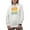 White, variant on I'm a K-pop Mom Just Like a Normal Mom Except Much Cooler, Heather Grey Hooded Sweatshirt or Hoodie, Small