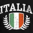 thumbnail image 3 of CafePress - Italia Men's Fitted T Shirt (Dark) - Men's Fitted T-Shirt, 3 of 4