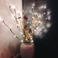 thumbnail image 5 of LED Willow Branch Lamp Floral Lights Bulbs Party Garden Desk Decoration, 20 LEDs, 5 of 10