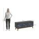 thumbnail image 4 of Mueble TV 55" Kappesberg 136cm con 3 Puertas Negro/Azul, 4 of 9