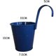 thumbnail image 4 of 10 macetas de Metal florero cesta colgante sin orificio de drenaje gancho extraíble valla de jardín decoración de balcón Sincero Electrónica, 4 of 5