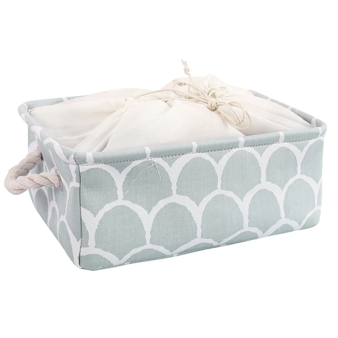 Foldable Canvas Fabric Storage Bins Baskets Closet Storage Containers