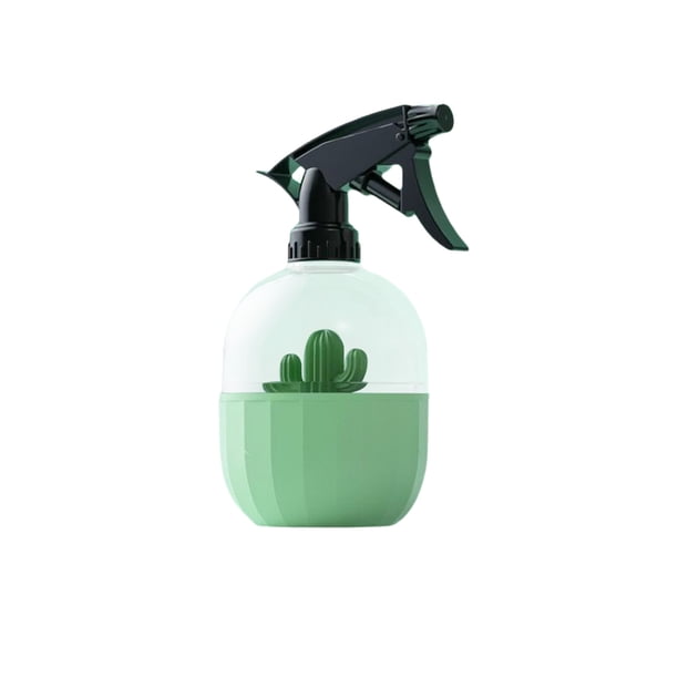 Pequeña Botella de Pulverización Hervidor de Riego de Alta Presión para Jardinería Dos Modos de Pulverización 360 Boquilla, Plástico Verde 7.09x4.33x3.54In, Botella de Pulverización de Agua