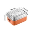 thumbnail image 3 of TIMIFIS Stainless Steel Tableware Stainless Steel Steamed Rice Lunch Box Sealed and Leak Proof Kitchen Gadgets, 3 of 6