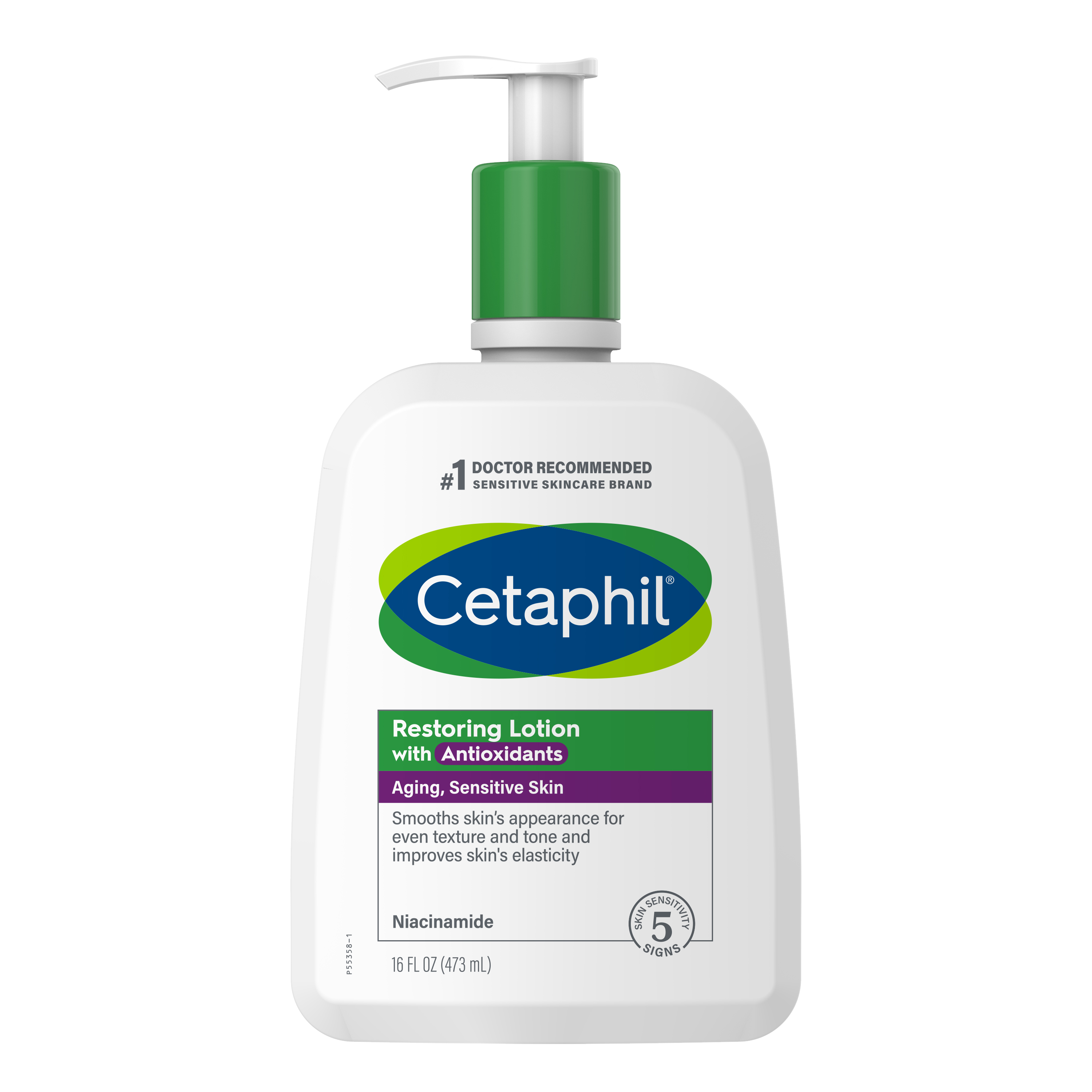 Cetaphil Restoring Lotion with Antioxidants for Aging Skin, 16 oz