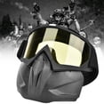 thumbnail image 2 of Gafas de casco, gafas de máscara para exteriores de motocicleta antivaho a prueba de viento al aire libre Gafas de motocicleta Integración perfecta, 2 of 8