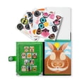 thumbnail image 3 of Melissa & Doug On the Go Make-a-Face Reusable Sticker Pad Travel Toy Activity Book – Pet Animals (10 Scenes, 65 Cling Stickers) - FSC Certified, 3 of 9