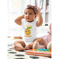 thumbnail image 2 of Little Mango Fruit Baby Bodysuit, Newborn Outfit, Baby Clothes, Gift&nbsp;for&nbsp;Children 0-3m White, 2 of 2