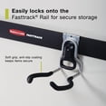 thumbnail image 4 of Rubbermaid FastTrack Garage Storage Wall Mounted Power Tool Hook, 4 of 4