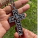 thumbnail image 2 of Hidden Compartment Cross Necklace for Enthusiasts, 2 of 5
