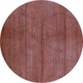 thumbnail image 1 of Ahgly Company Indoor Round Oriental Light Blue Industrial Area Rugs, 5' Round, 1 of 4