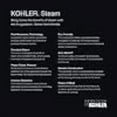 thumbnail image 4 of Kohler Invigoration 2.0 Series 26 kW Stainless Steel Steam Generator, 4 of 4
