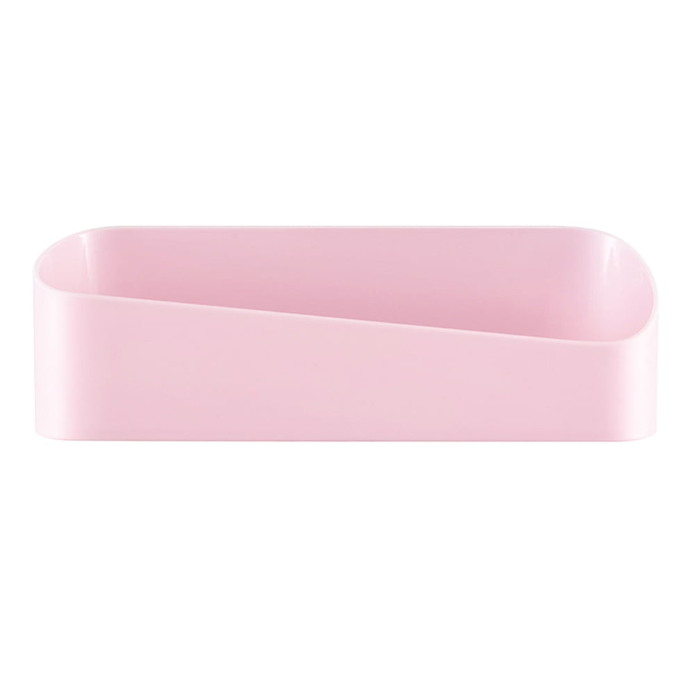 Plastic Bathroom Shelf Organizer Traceless Adhesive Shower Shelf Drill Free Geometric Shape Wall