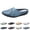 Light Blue, variant on Women All-Match Hollow Breathable Flats Summer Slippers,Slip-on Round Toe Non-Slip Softsole Lightweight Comfortable Orthotic Dressy Leather Loafer Beige