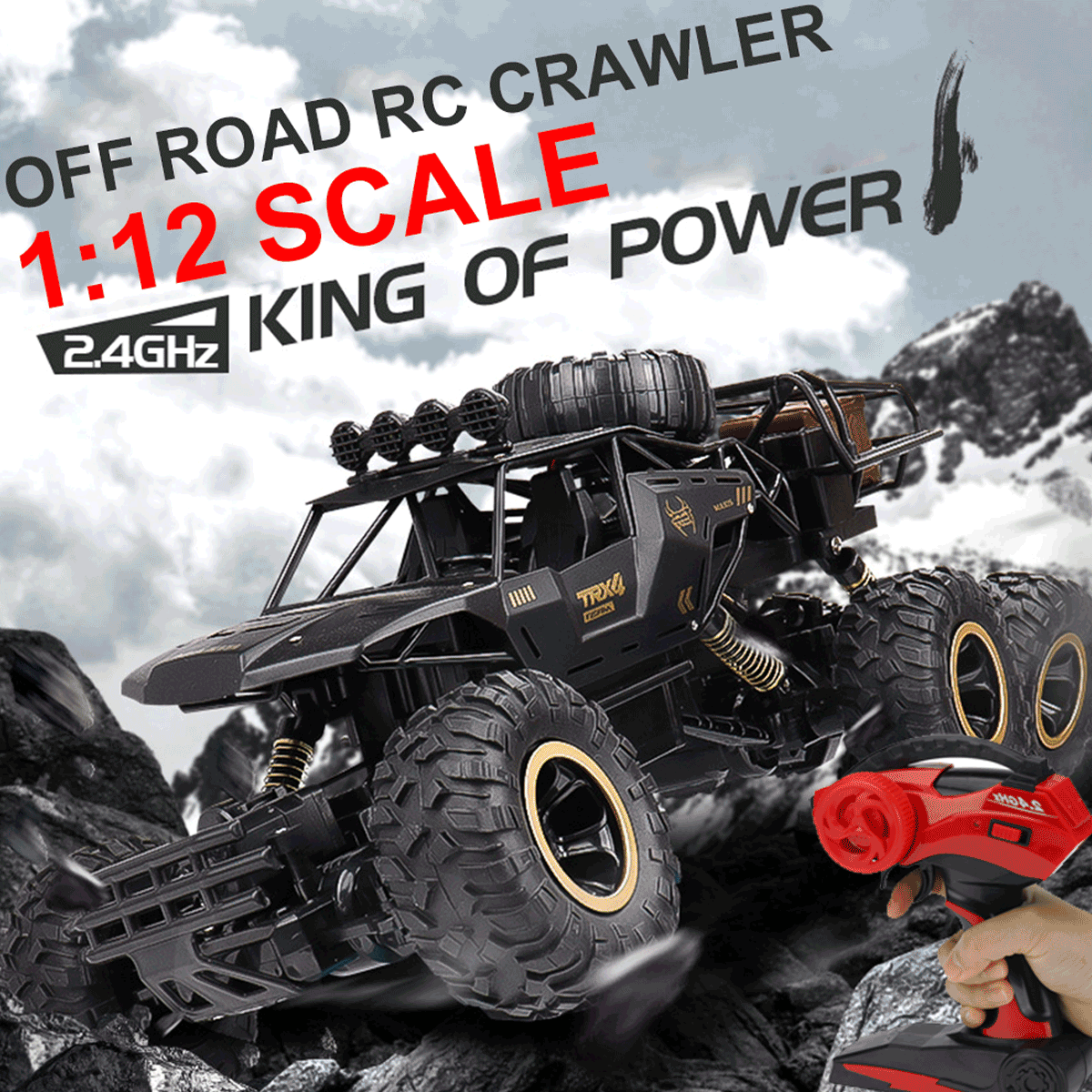 Buy 112 Scale RC Cars 52 kmh High Speed Boys Remote Control Car off