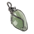 thumbnail image 4 of Irregular de Piedra Natural Collares Pendientes de Cobre Collar para Decoración Accesorio de Joya Verde Macarena Colgante de cristal irregular, 4 of 8
