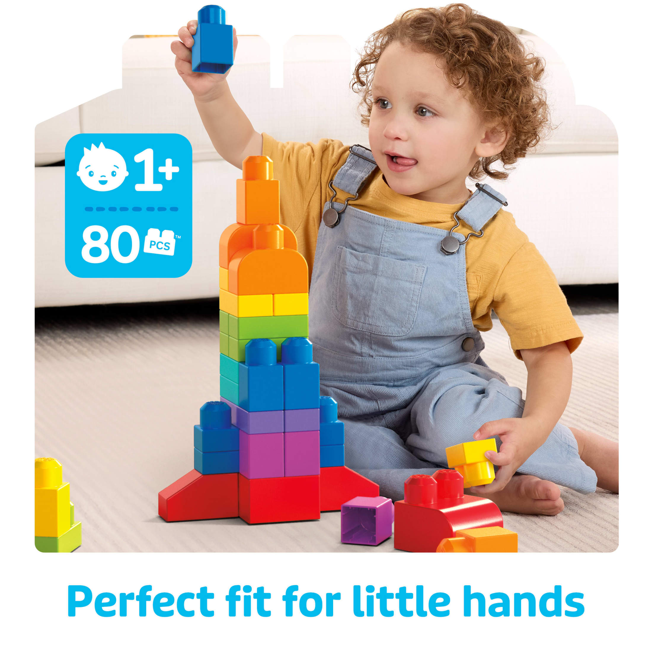Mega Bloks Fisher-Price Big Building Bag, 80 Pieces photo 2