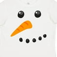 thumbnail image 3 of Inktastic Snowman Face Boys or Girls Toddler T-Shirt, 3 of 4