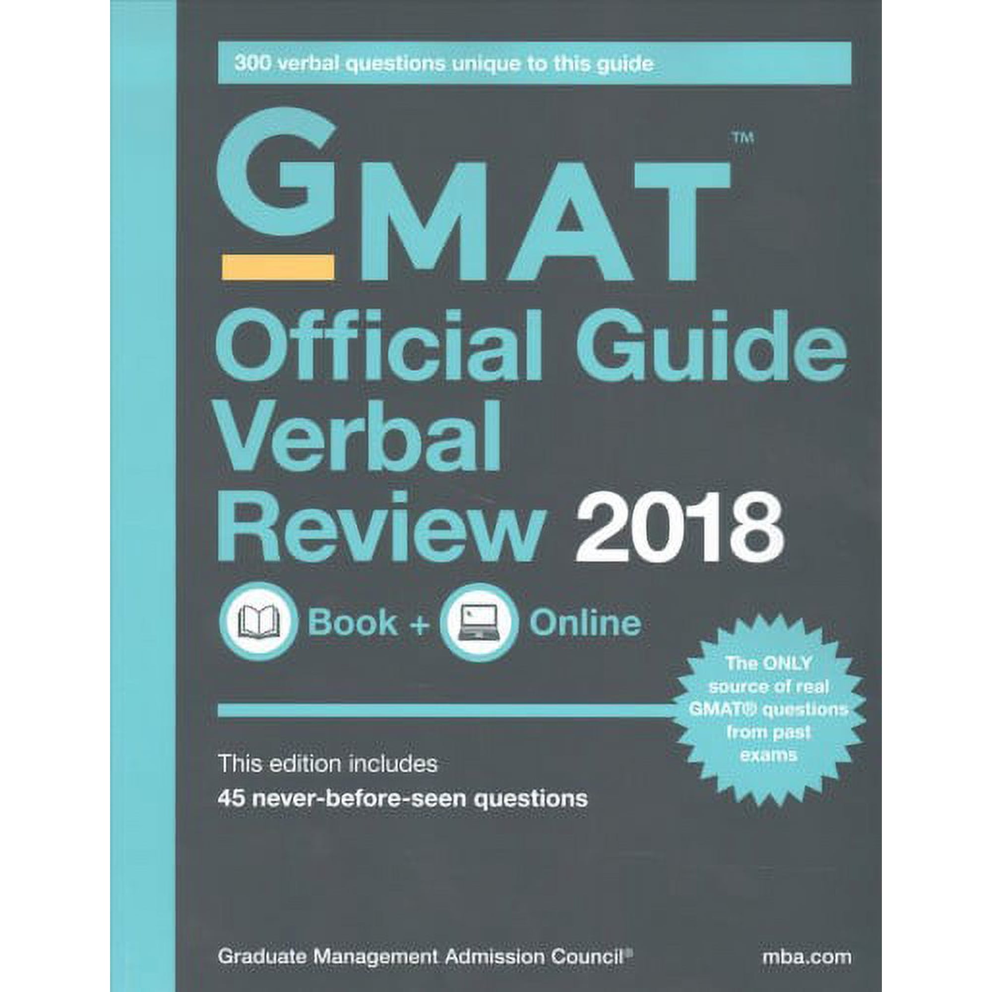 GMAT Official Guide 2018 Verbal Review: Book + Online (Paperback) by GMAC (Graduate Management Admission Council)