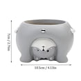 thumbnail image 1 of SXcggal Turn The Resin Flower Pot Upside Down, The Succulent Flower Pot Craft Gift Practical Basic Flower Pots For Garden, 1 of 2