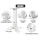 thumbnail image 3 of Soporte para proyector de techo 2-Be-Best Drop Heavy Duty, 20 kg, blanco, 3 of 7