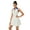 White, variant on Spencer Tennis Dress for Women, Tennis Golf Dresses with Zipper, Sleeveless Workout Exercise Athletic Dresses Summer Polo Dress "Black,L"