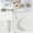 White, variant on Retractable Indoor Outdoor Clothesline with Anti-Droop Design,Space-Saving Drying Line for Towels, Sheets & More,No Drilling Expandable Wall Mounted Design, for Balcony, Laundry Room, Bathroom (White