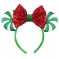 thumbnail image 5 of Diademas con orejas de Mickey Mouse para niña y mujer, accesorios para el cabello para fiesta de carnaval, Festival de Halloween, 5 of 5