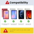 thumbnail image 2 of JINRAN Case for Samsung Galaxy Tab S10 Lite/ S10 FE/ S9 FE 10.9 Inch/Tab S9 11 Inch, Heavy Duty Shockproof Protective Case with Screen Protector, 360° Rotating Stand, Hand/Shoulder Strap, 2 of 9