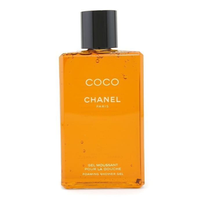 coco chanel foaming shower gel
