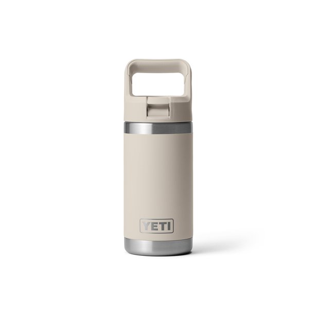 Botella YETI Rambler Jr. Cabo Taupe para niños, 350 ml, con tapa de pajita