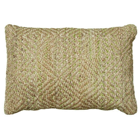 Lr Resources Coastal Natural Fiber Accent Lumbar Pillow