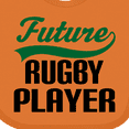 thumbnail image 4 of Inktastic Future Rugby Player Boys Baby Bib, 4 of 4