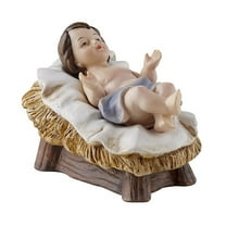 2-Piece Christ Child in Manger