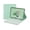 Green, variant on Keyboard Case for Samsung Galaxy Tab S6 10.5 2019 (Model SM-T860/T865/T867), Soft TPU Back Cover with Pencil Holder Detachable Wireless Bluetooth Keyboard