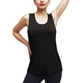 thumbnail image 2 of Workout Yoga Tank Tops for Women Loose Fit Plus Flowy Active Racerback Tank Gym Muscle Sleeveless, 2 of 4