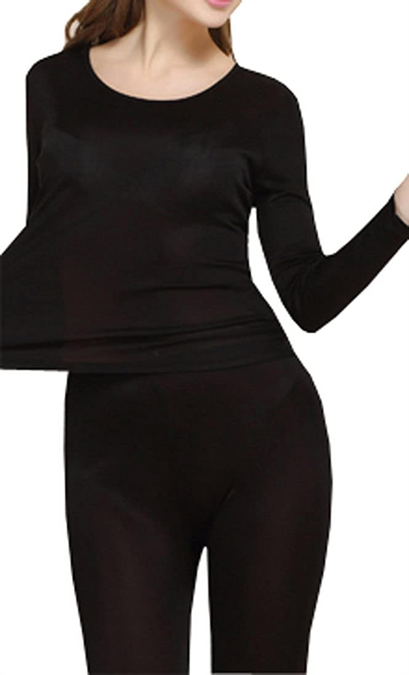 ZAYNT Silk Long Underwear Women Thermal underwear women winter slimming Thermal  underwear ultra thin body (Color : Natural) : Buy Online at Best Price in  KSA - Souq is now : Fashion